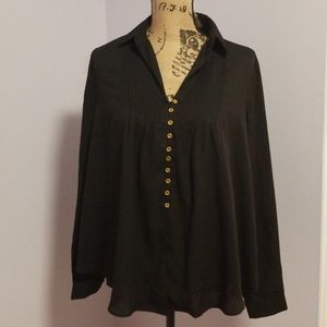 Button Down Top by Everly